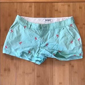 Old Navy Flamingo Shorts Size 4